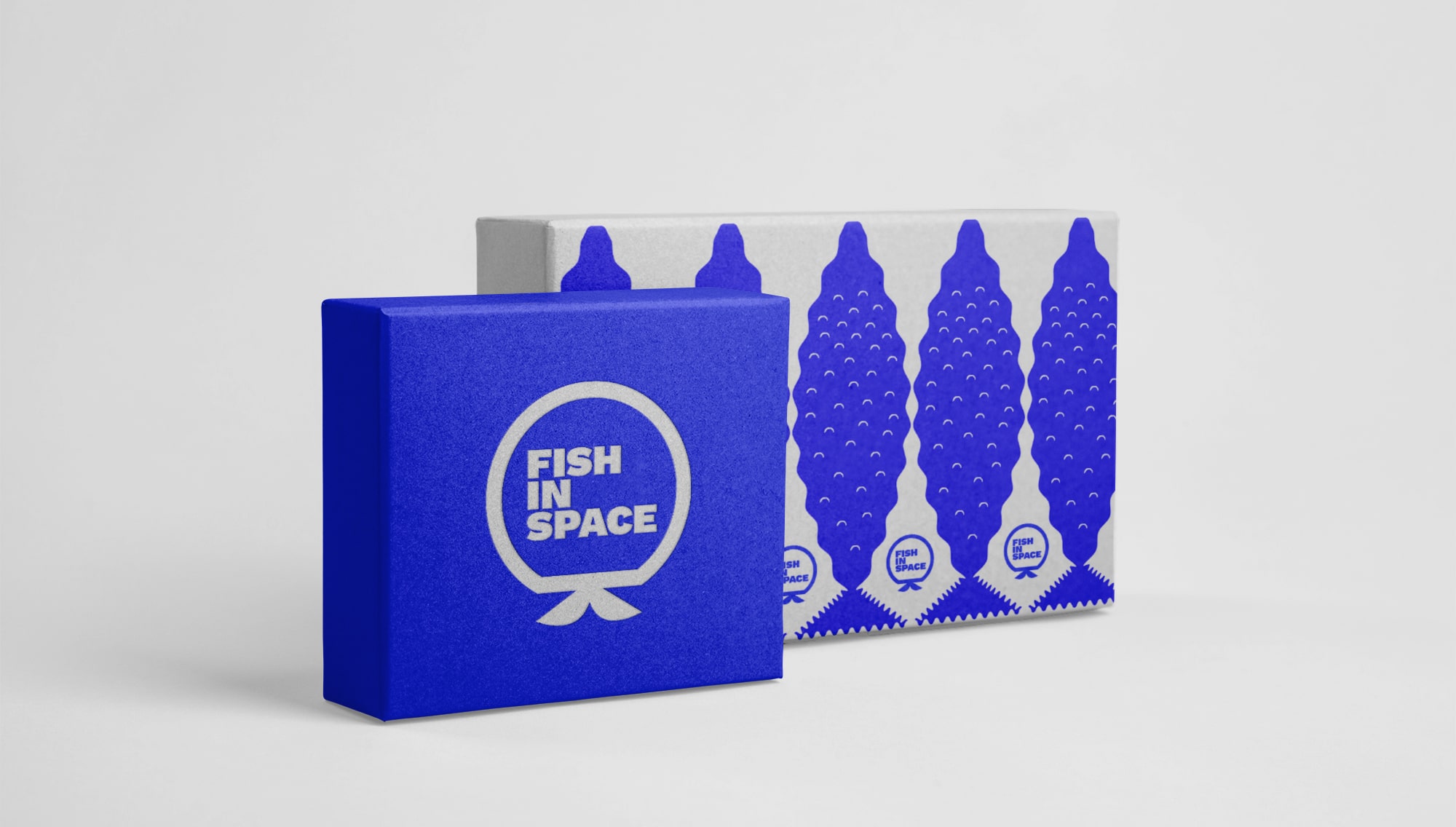 Fish in Space logo design